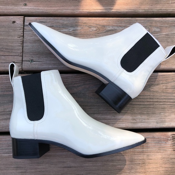 Loeffler Randall Shoes - LOEFFLER RANDALL Nellie Patent Leather Ankle Boot